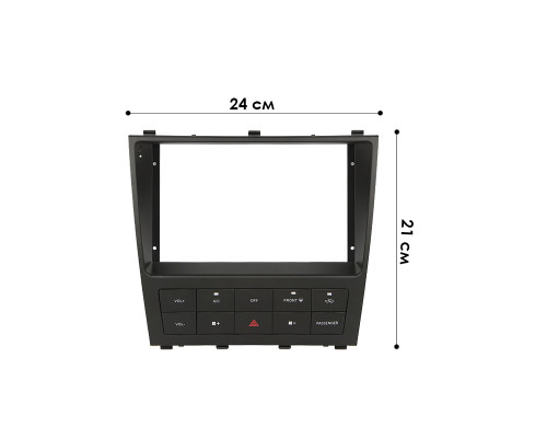 Переходной штатный комплект с проводкой Lexus IS200 1999-2005 Toyota Altezza 1998-2005 9" (1234-285) + canbus