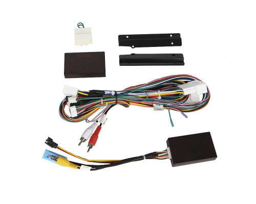 Переходной штатный комплект с проводкой Lexus RX270 RX350 RX450h III 2008-2015 9" (1234-302) + canbus