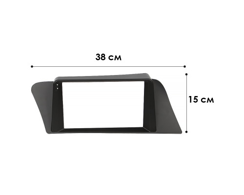 Переходной штатный комплект с проводкой Lexus RX270 RX350 RX450h III 2008-2015 9" (1234-302) + canbus