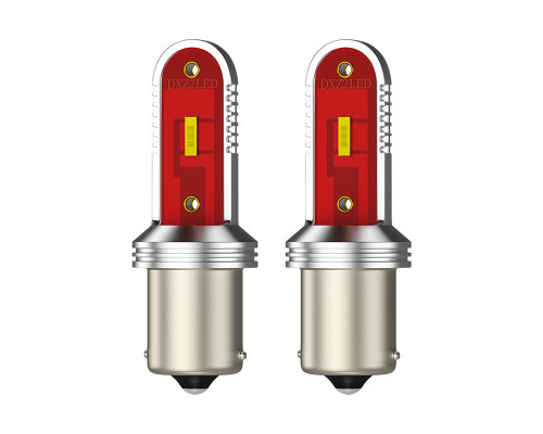 Автомобильная светодиодная лампа указатель поворота DXZ GR-1860 1156 30W White