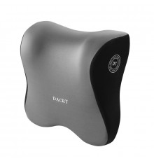 Универсальная автомобильная подушка-подголовник DACRT под шею с эффектом памяти ортопедическая Gray