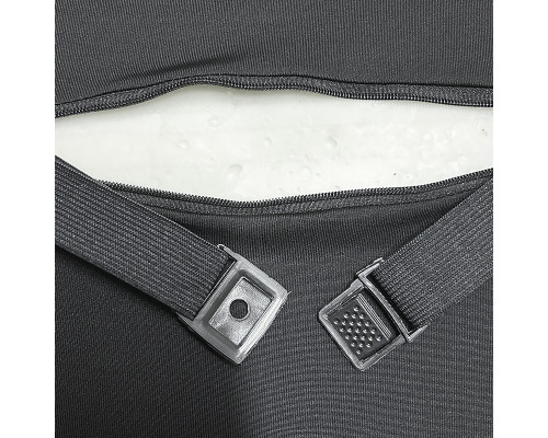 Универсальная автомобильная подушка-подголовник DACRT под шею с эффектом памяти ортопедическая Gray