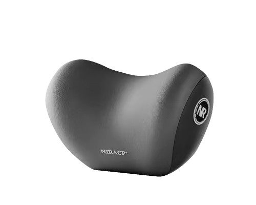 Универсальная автомобильная подушка-подголовник NIRACP+ под шею с эффектом памяти ортопедическая Gray