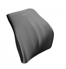 Универсальная поясничная подушка на сиденье DACRT для спины с эффектом памяти ортопедическая Gray