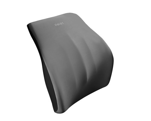 Универсальная поясничная подушка на сиденье DACRT для спины с эффектом памяти ортопедическая Gray