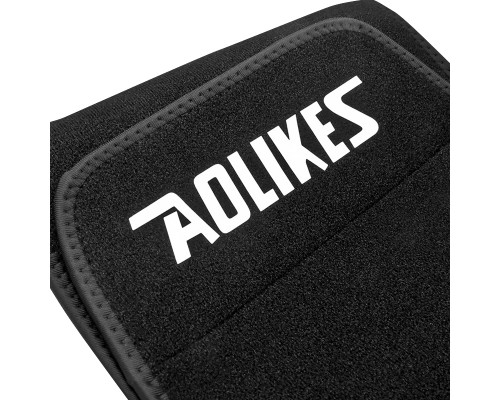Спортивный пояс AOLIKES HY-7971 корсет с карманом Black M