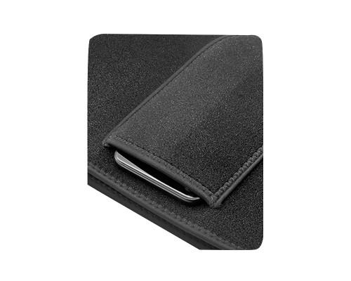 Спортивный пояс AOLIKES HY-7971 корсет с карманом Black M