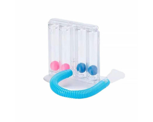Дыхательный тренажер FOUR-BALL для дыхательных упражнений для реабилитации спирометр