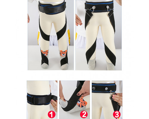 Детский корректирующий пояс 1985 для коррекции осанки при ходьбе для детей L