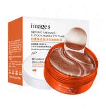 Гидрогелевые патчи для глаз c экстрактом апельсинового масла IMAGES Blood Orange Essence 80 г