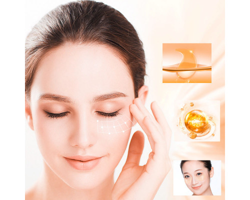 Гидрогелевые патчи для глаз c экстрактом апельсинового масла IMAGES Blood Orange Essence 80 г