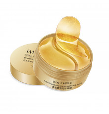 Гидрогелевые патчи в банке IMAGES Eye Mask 80 г Золото