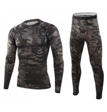 Термобелье мужское A152 2XL Camouflage Black