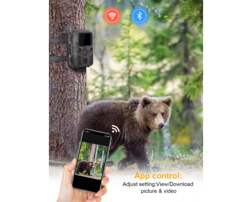 Фотопастка Suntekcam Wifi 301 MINI (20Мп, 2" дисплей)