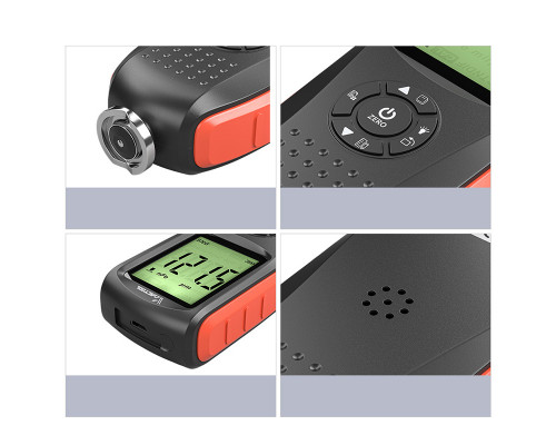 Толщиномер VDIAGTOOL VC-200 определяет толщину ЛКП до 1500 мкм автоматически распознает тип подложки железо алюминий