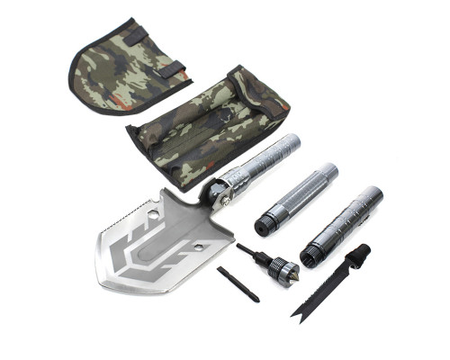 Лопата многофункциональная складная тактическая Han-Wild 16 в 1