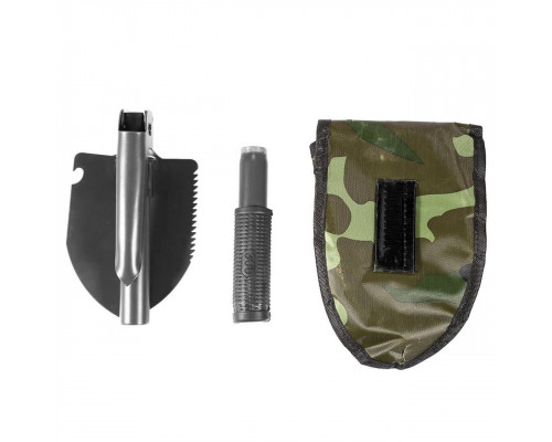 Лопата туристическая складная LS1001 с чехлом