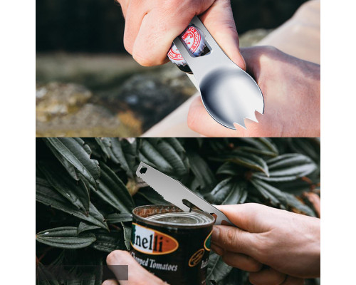 Туристический походный набор YUANTOOSE S01 нож, вилка, ложка