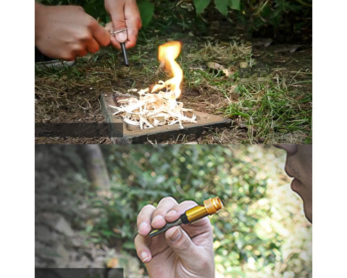 Туристический походный набор YUANTOOSE S01 нож, вилка, ложка