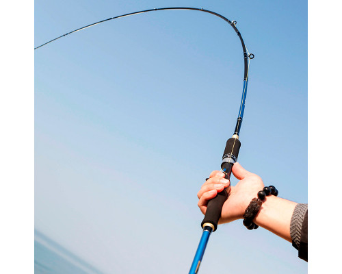 Спиннинговое удилище YUMINGBU KNIGHT Karbon IM7 2.4м 5-30г Section: M/ML Безынерционная