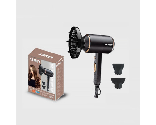 Фен для волос с диффузором Kemei KM-8896