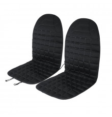 Накидка двойное сиденье Aikesi 02 GB4706 с подогревом от прикуривателя 12 В Black