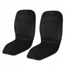 Накидка двойное сиденье HELLOLEIBOO 02 с подогревом от прикуривателя 12 В Black