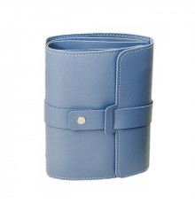 Органайзер книжка Casegrace SP-01260 для украшений и ювелирных изделий 16*14*4,5 см Blue