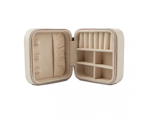 Шкатулка для хранения украшений Casegrace SP-01247 органайзер для ювелирных изделий Beige