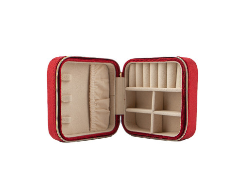 Шкатулка для хранения украшений Casegrace SP-01247 органайзер для ювелирных изделий Red