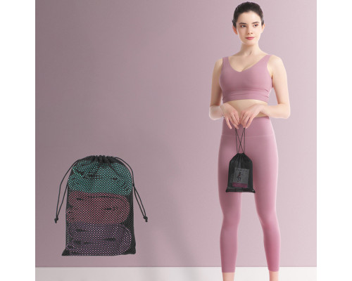 Набор резинок для фитнеса AOLIKES RB-3607 3шт Green+Pink+Violet