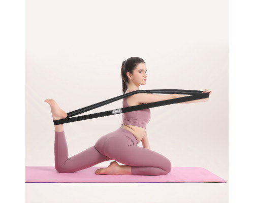 Набор резинок для фитнеса AOLIKES RB-3609 3шт Green+Pink+Violet