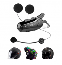 Bluetooth гарнітура для мотошлема KEBEDUMEI X1 Plus Hard Helmet. IPX6, Bluetooth 5.3