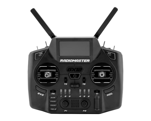 Пульт RadioMaster GX12 ELRS M2 (HP0157.0094-BLK)