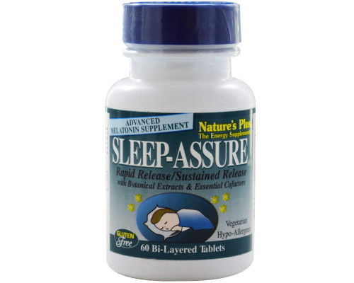 Формула для сну, Sleep Assure, Nature's Plus, 60 таблеток