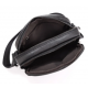Сумка чоловіча через плече 17х21х5, барсетка для навчання, месенджер для телефону Tiding Bag IT-73302 чорна