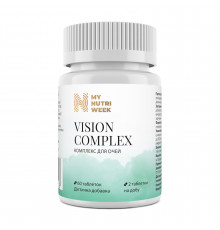 Комплекс для очей, Vision Complex, My Nutri Week, 60 таблеток