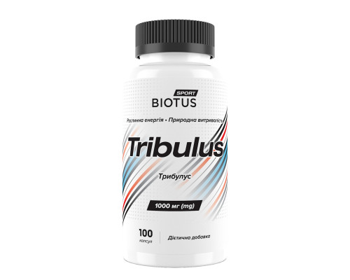 Трибулус, Tribulus, Biotus, 100 капсул