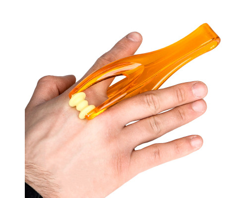 Турмалиновый массажер для пальцев рук Roller Massager