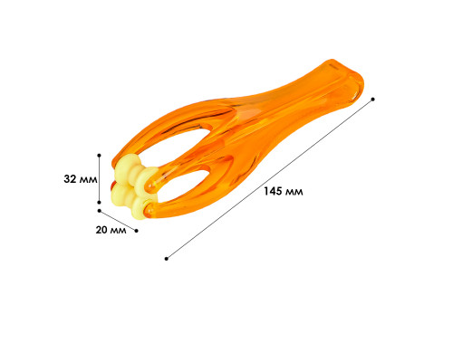 Турмалиновый массажер для пальцев рук Roller Massager