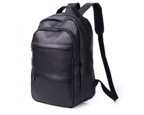 Чоловічий рюкзак для ноутбука та документів 28х42х18, сумка на спину з натуральної шкіри Tiding Bag B2-37342A