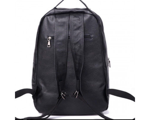 Чоловічий рюкзак для ноутбука та документів 28х42х18, сумка на спину з натуральної шкіри Tiding Bag B2-37342A