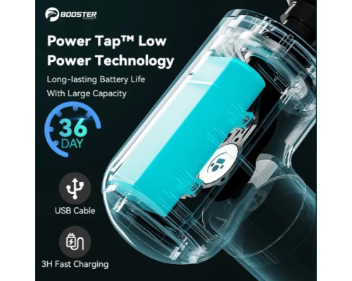 Бездротовий ударний масажер Booster MINI V3 (5 насадок)