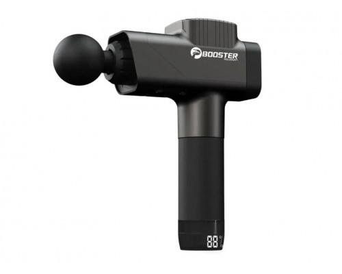 Антистресовий перкусійний масажер (пістолет) Booster M2-C з акумулятором 2500 mAh, 12V, Type-C для терапії та зняття напруги.
