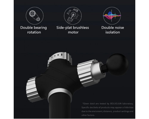 Перкусійний масажний пістолет Booster A2 — ударний масажер для глибокого масажу та відновлення.