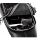 Чоловіча сумка-слінг шкіряна 18х32х7, крос боді для прогулянок Tiding Bag A25F-5060A чорна