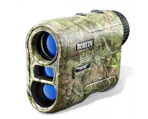 Професійний водонепроникний лазерний далекомір Boblov NK-1000 з вимірюванням кута та швидкості, дальність до 1000 метрів.