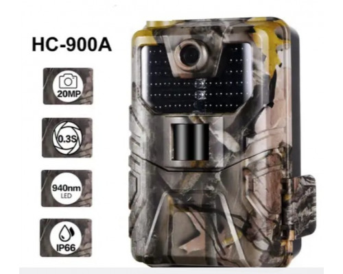 Фотопастка Suntek HC 900A з кутом огляду 120°, нічною зйомкою та датчиком руху для полювання і спостереження.