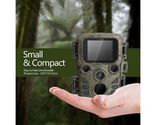 Фотопастка Suntek Mini 300 (301) — камера для охорони з датчиком руху, нічним зніманням і захистом IP66, кут огляду 70°, дальність до 20 м.