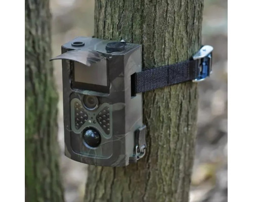 Фотопастка Suntek HC 550M/G з дальністю 25 м, кутом огляду 120°, датчиком руху, GSM модулем 3G, нічною зйомкою та можливістю запису фото і відео.